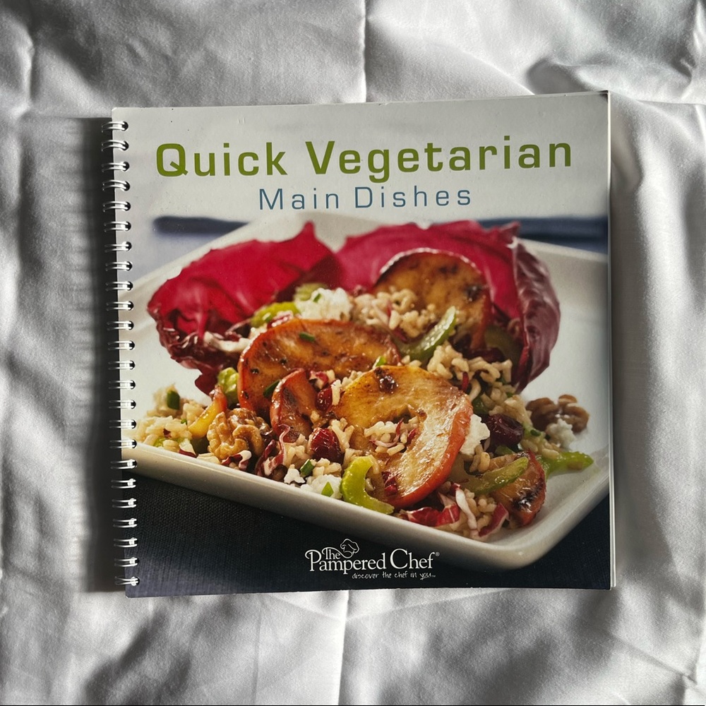 NEW Pampered Chef cookbook! “Quick Vegetarian”